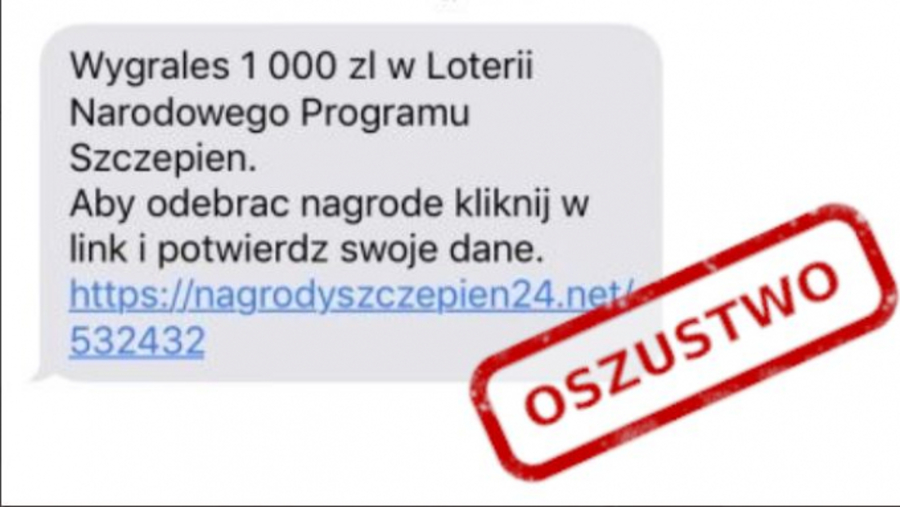 Fałszywy SMS